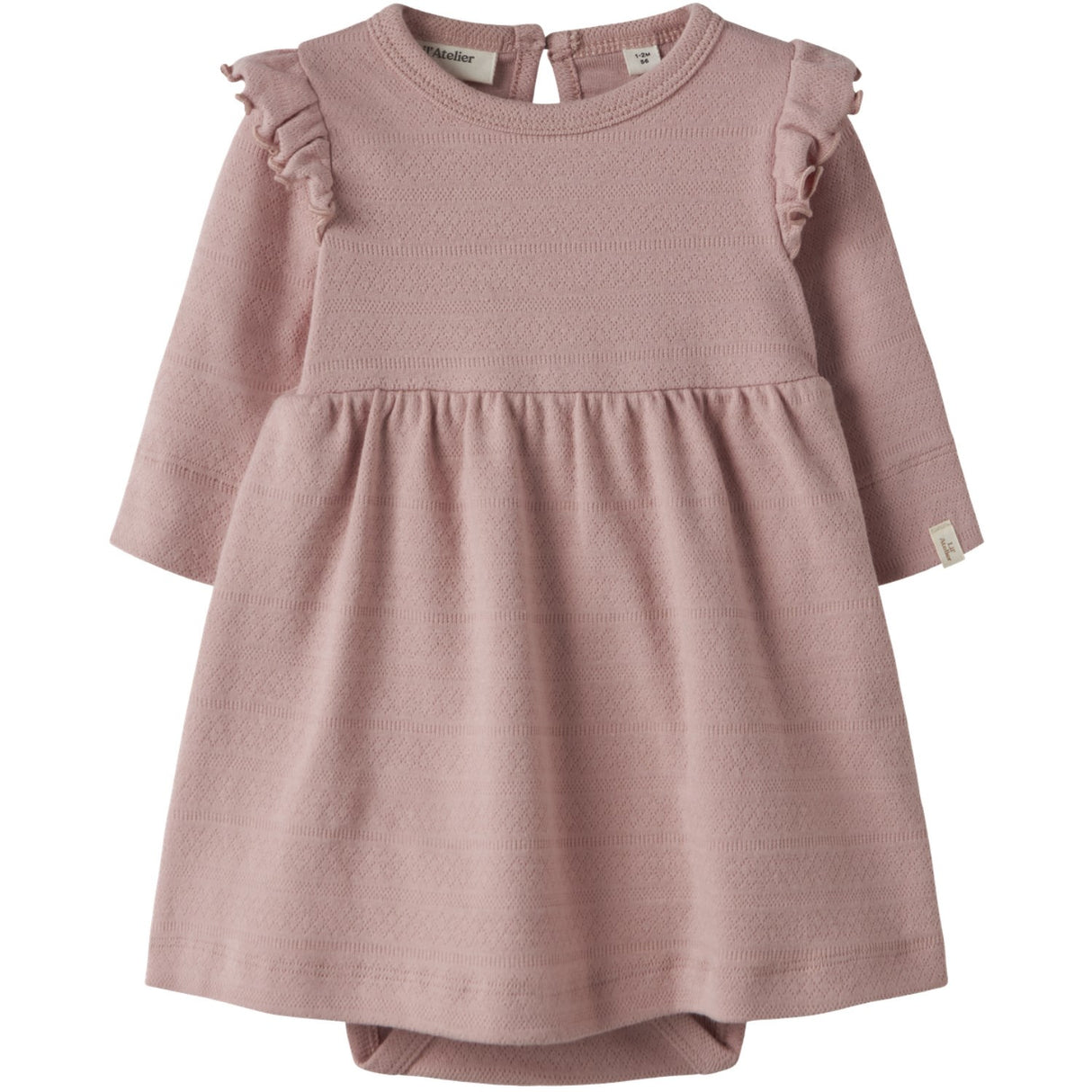 Lil'Atelier Misty Rose Nbfdimia Ls Body Kjole Lil