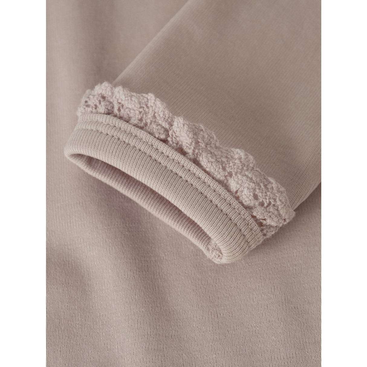 Lil'Atelier Peach Whip Nmflayo Sup Ls Slim Top Solid Lil