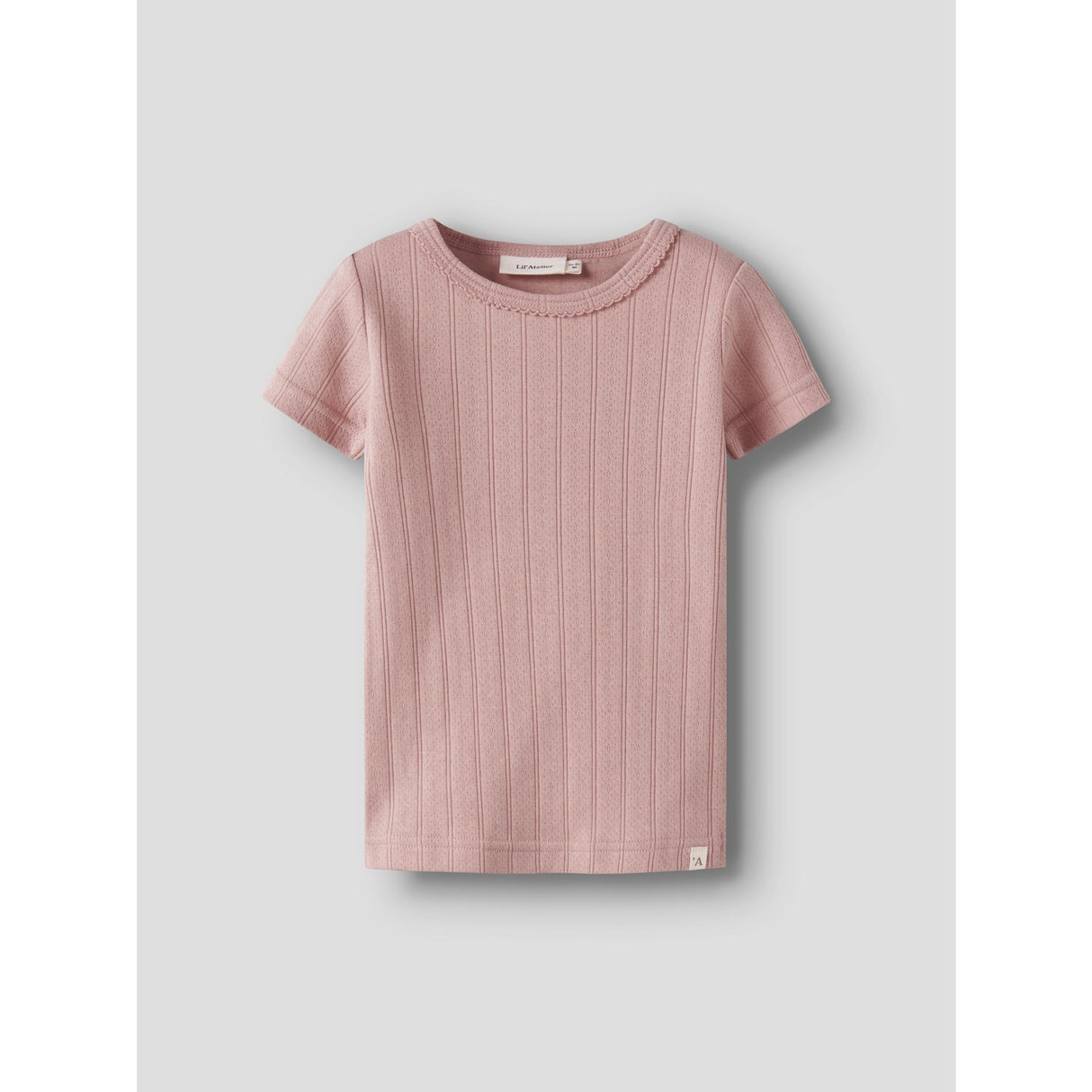 Lil'Atelier Misty Rose Nmffalina Ss Slim Top Lil
