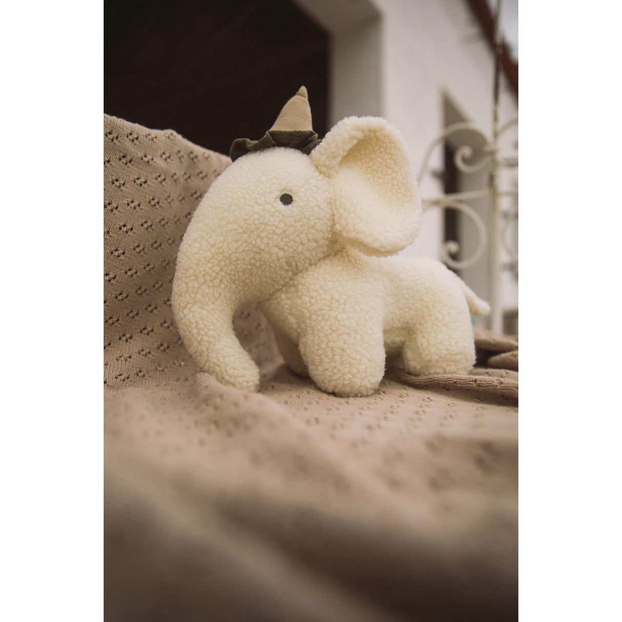 Lil'Atelier Coconut Milk Nbnnigo Sherpa Legetøj Elephant Lil