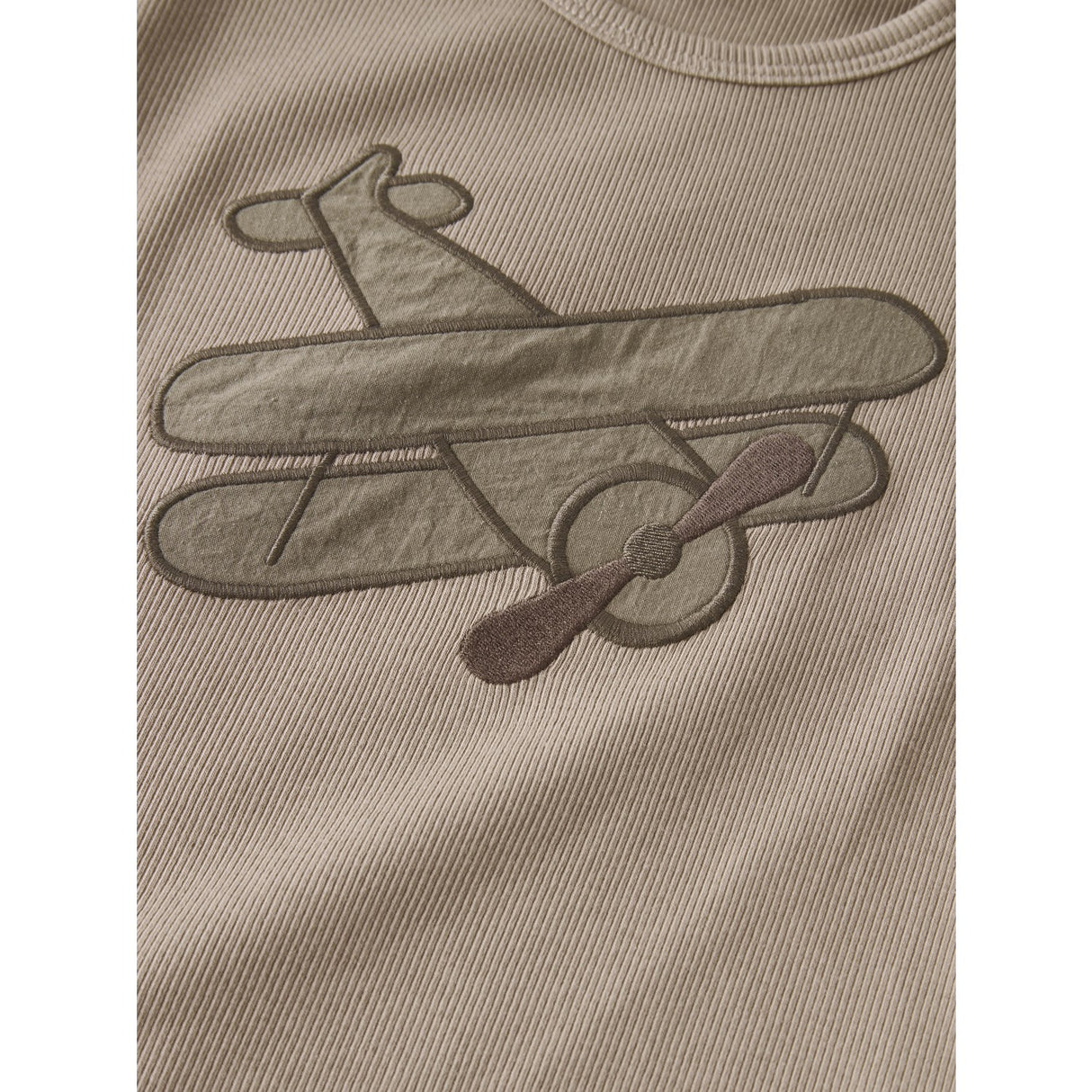 Lil'Atelier Oxford Tan Nmmhalli His Ss Loose Top Lil