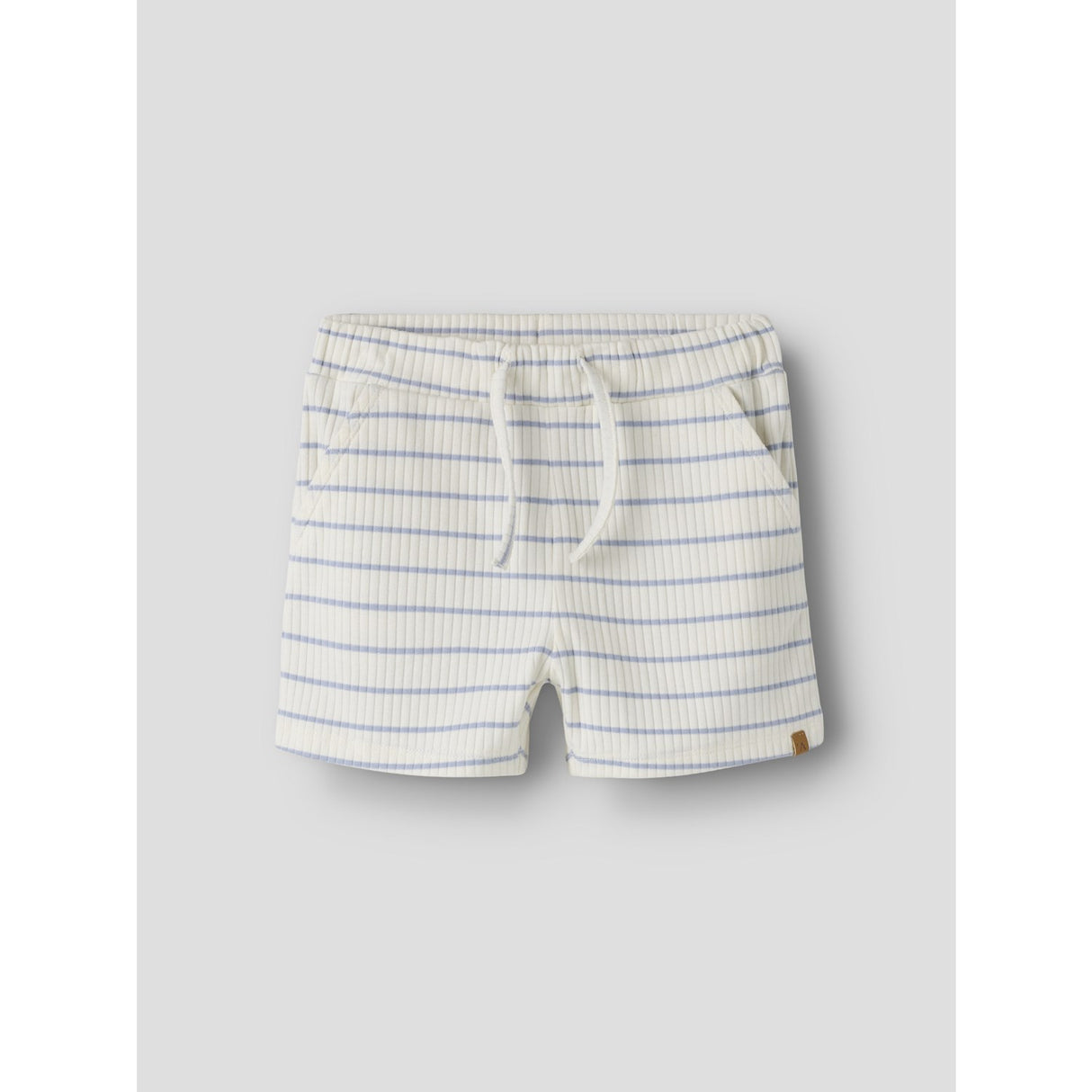 Lil'Atelier Coconut Milk Zen Blue Nmmkail Shorts Lil