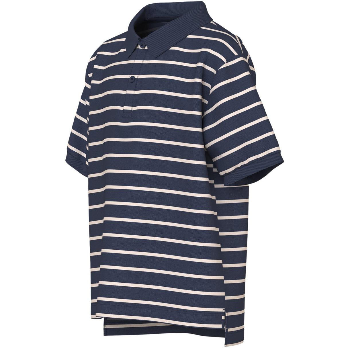 Name It Navy Blazer Chateau Gray Nkmvolo Ss Nreg Polo