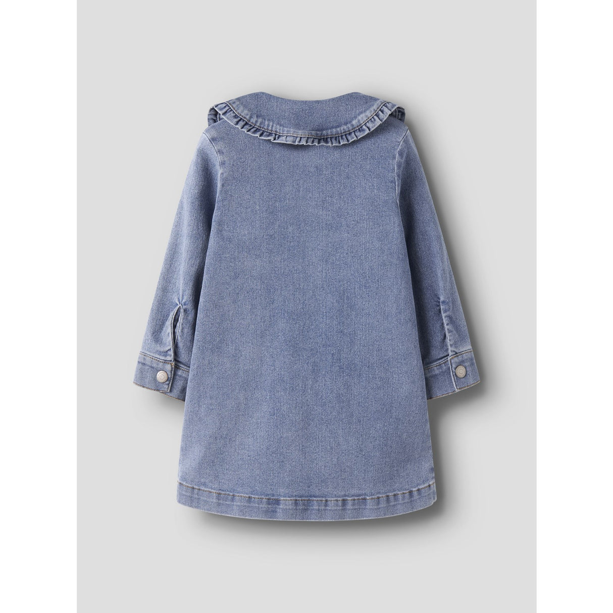 Name It Medium Blue Denim Nmfgia Dnm Ls Kjole 2221-Iz D