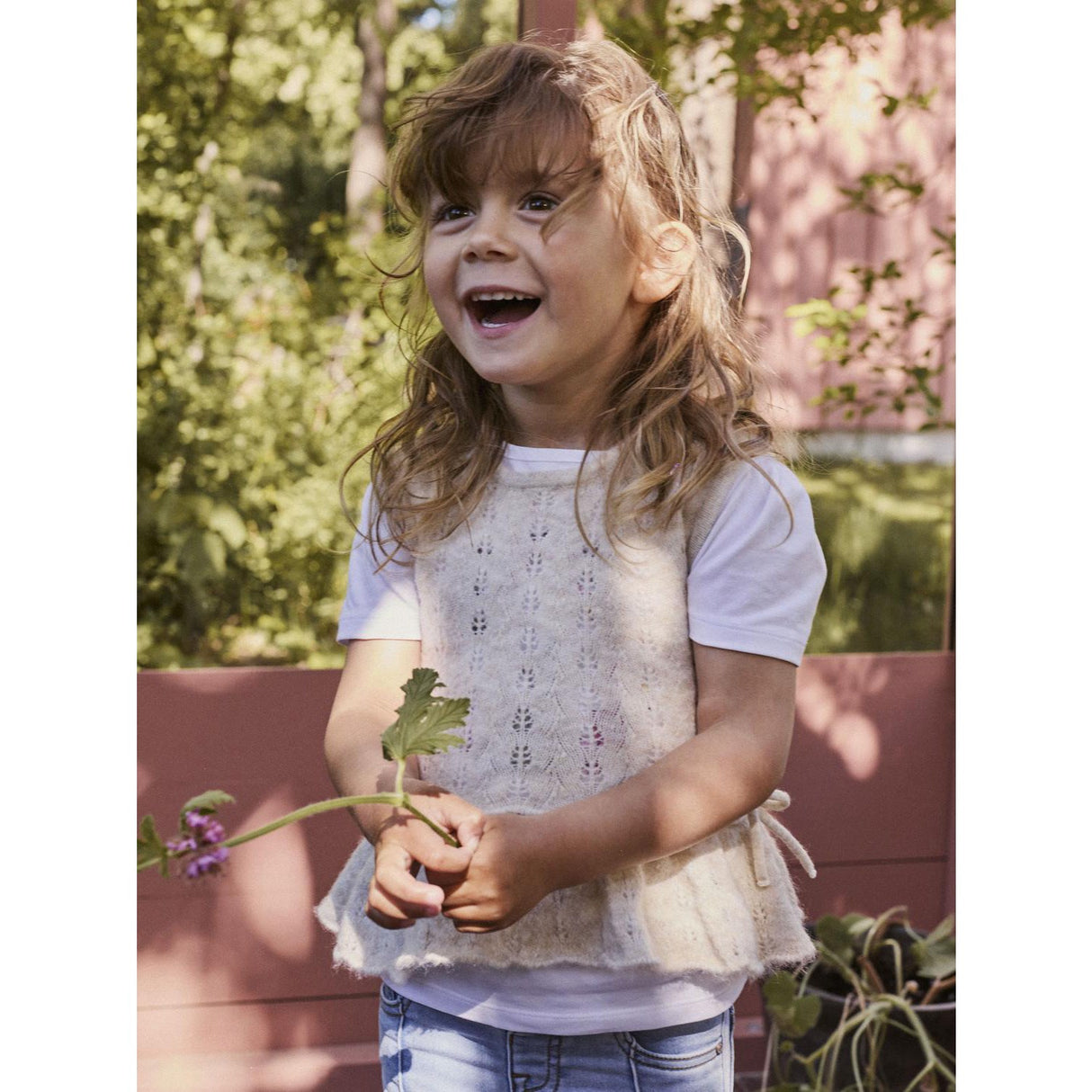 Name It Peyote Melange Nmfdesta Strik Vest