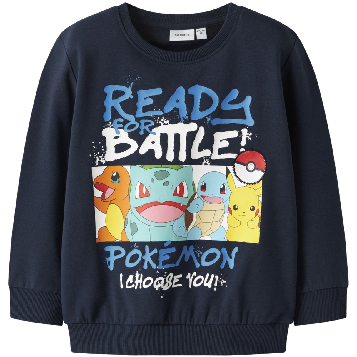 Name It Navy Blazer Nmmmumi Pokemon Nreg Sweat Unb Sky