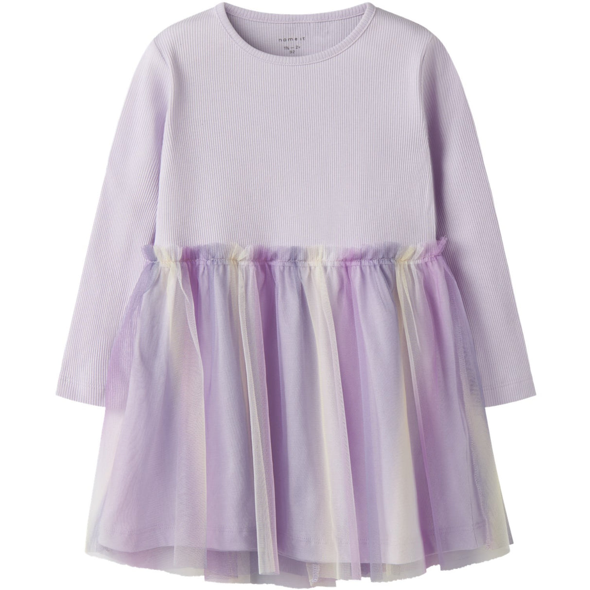 Name It Lavender Fog Nmfdotiana Ls Kjole