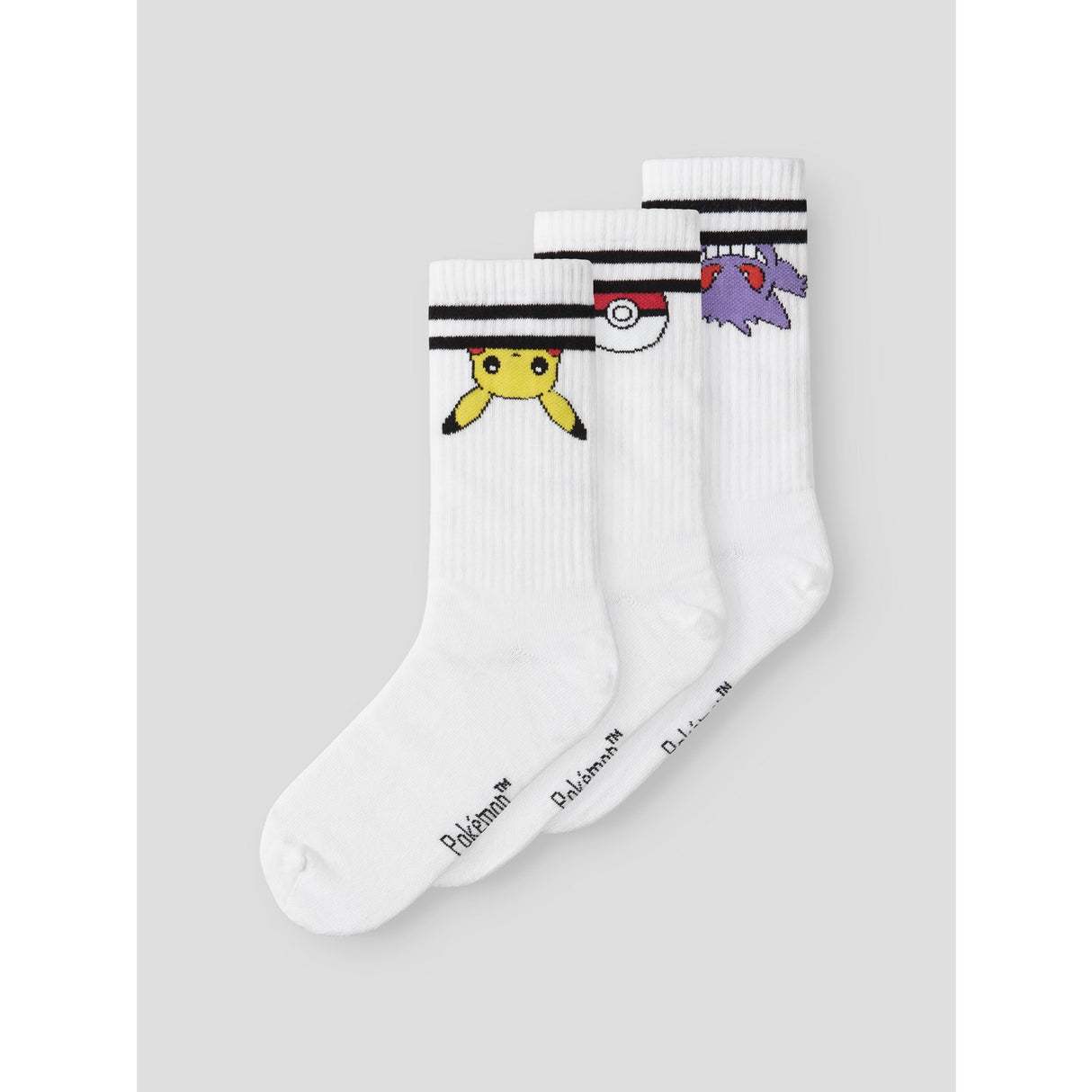 Name It Bright White Nkmmorten Pokemon 3P Tennissock Sky