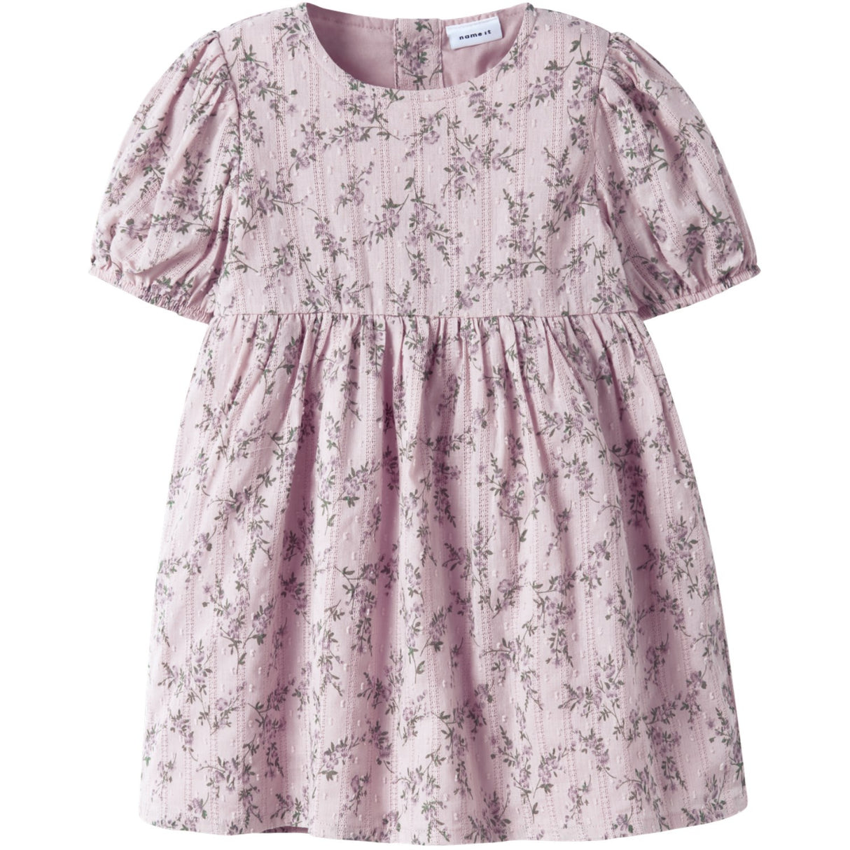 Name It Cradle Pink Nmffriting Ss Kjole