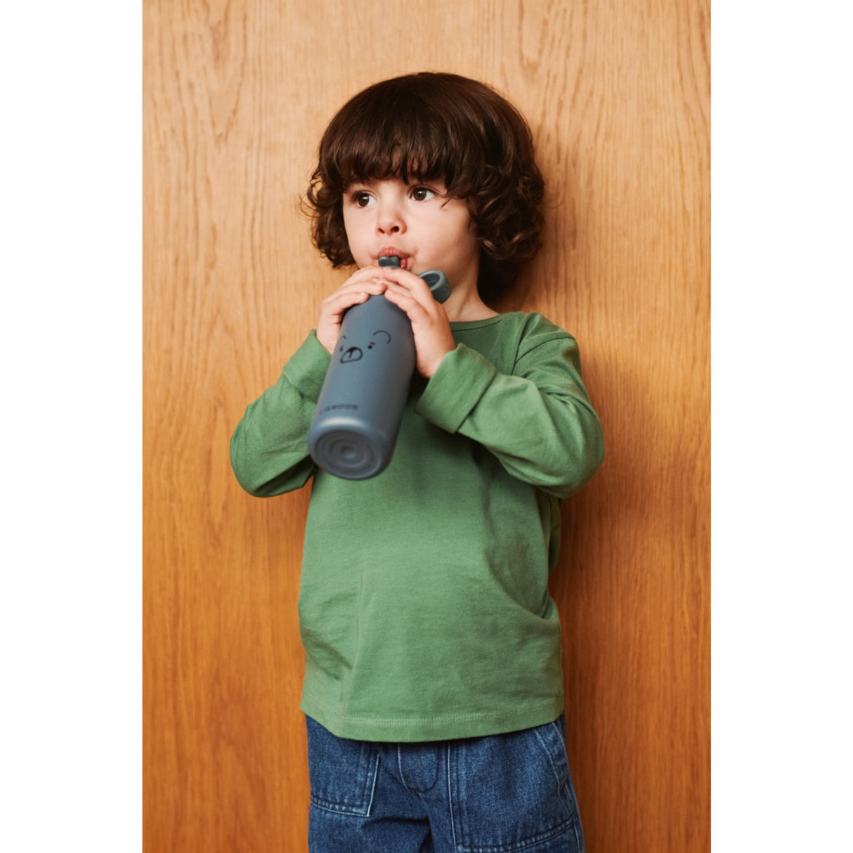 LIEWOOD Mr Bear Whale Blue Falk Drikkedunk 350 Ml