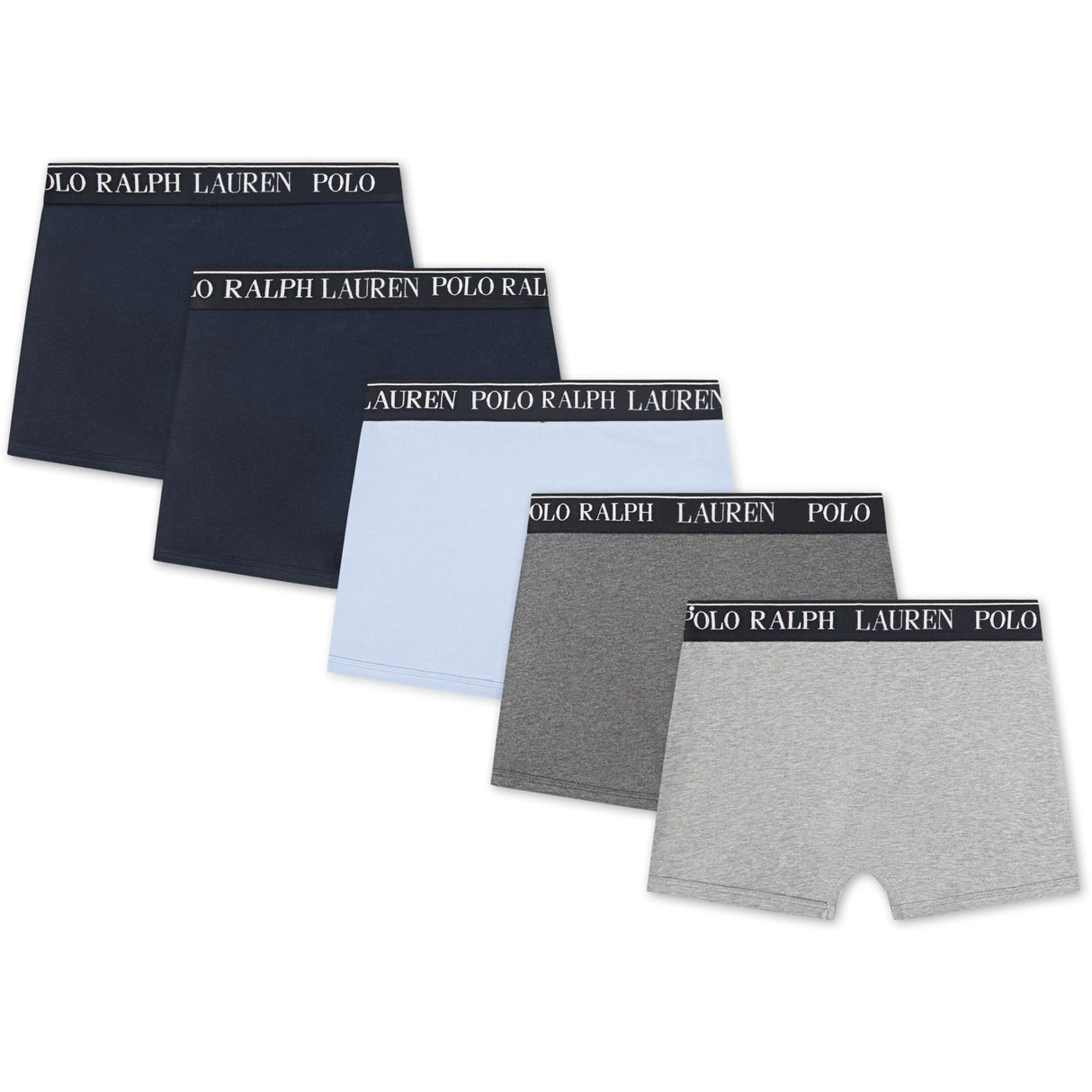 Polo Ralph Lauren Office Blue Bomuld Stretch 5-Pack Boxer