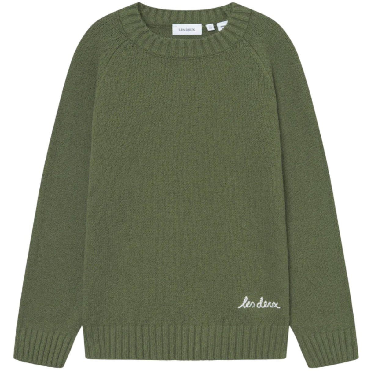 Les Deux Kids Chive Green Brad Roundneck Strik Kids