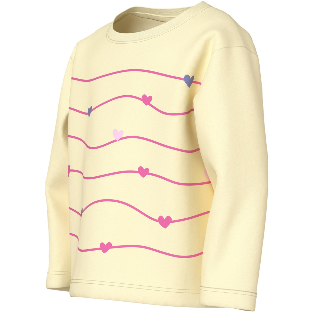 Name It Pear Sorbet Fun Stripe Nmfveen Ls Nreg Top