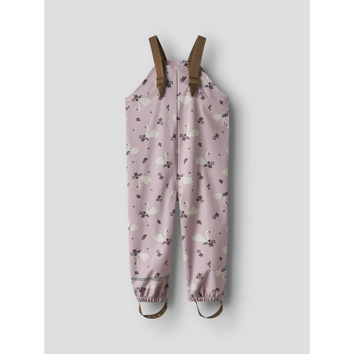 Name It Keepsake Lilac Swan Nmfdry10 Rain Sæt Aop Fo