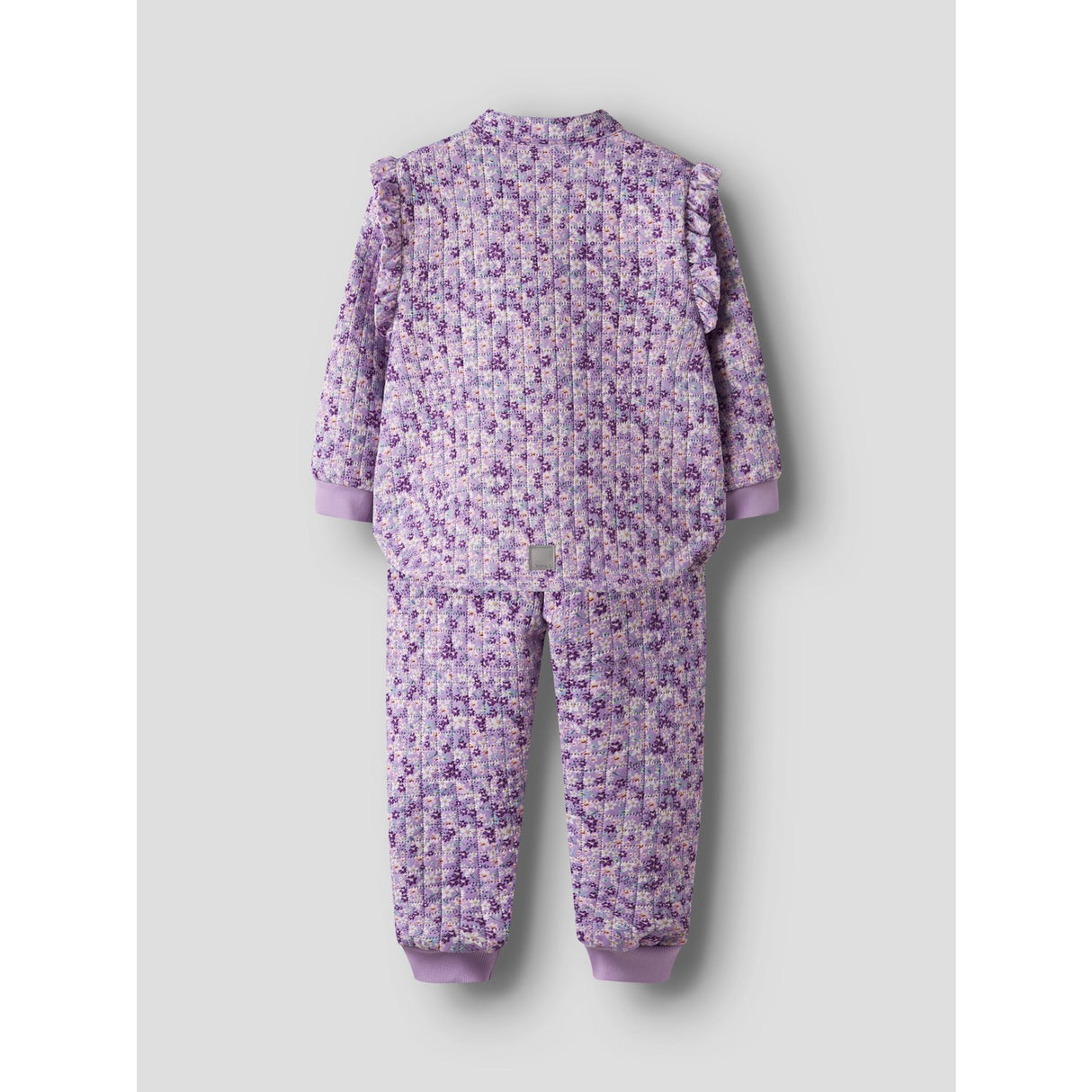 Name It Violet Tulle Nmfmoon Quiltet Sæt Aop 1Fo