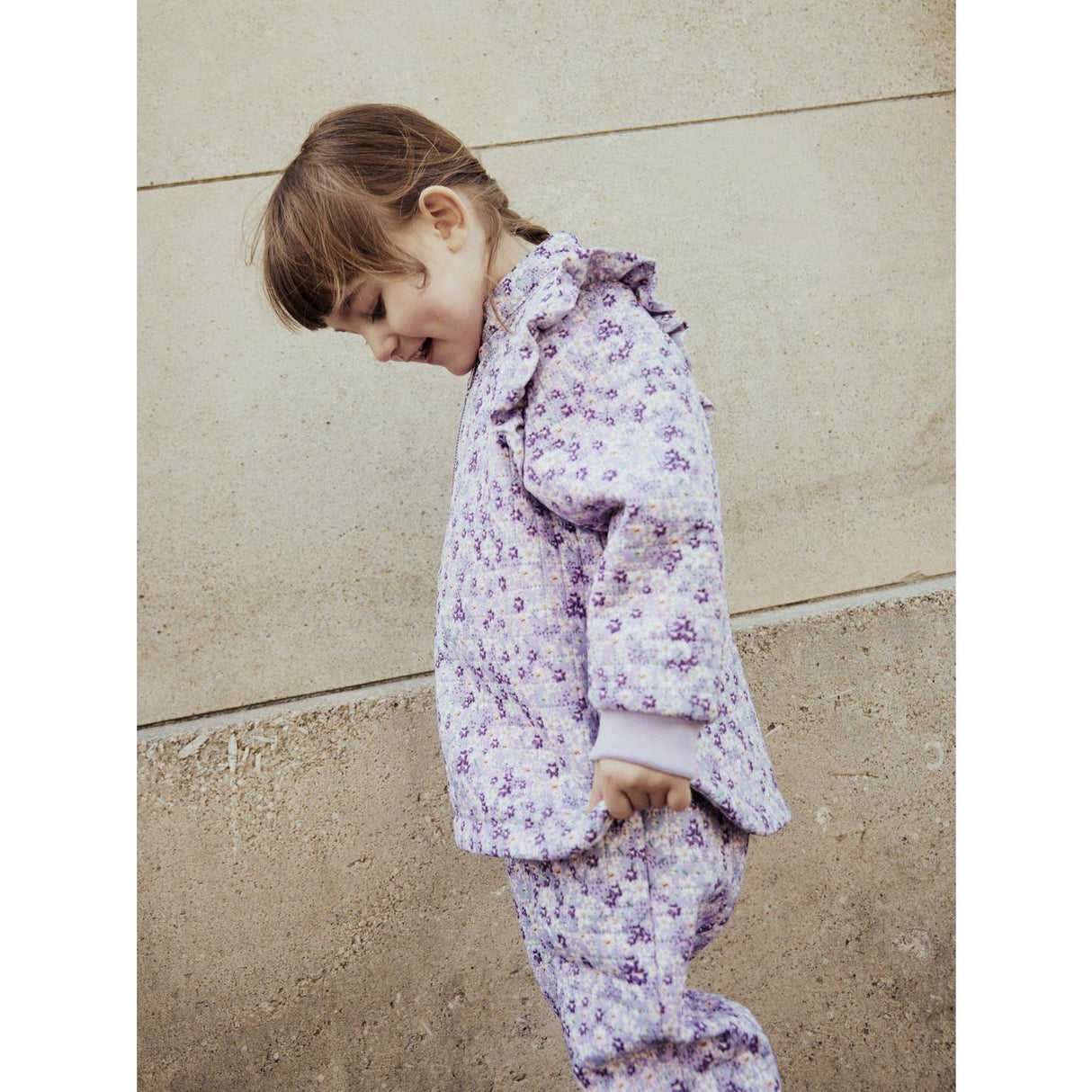 Name It Violet Tulle Nmfmoon Quiltet Sæt Aop 1Fo