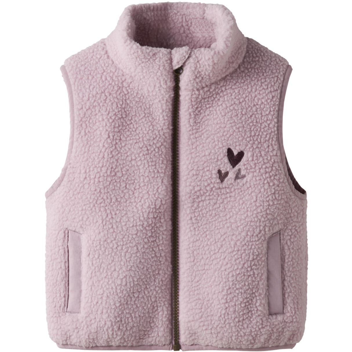 Name It Keepsake Lilac Nmfmall Sherpa Vest