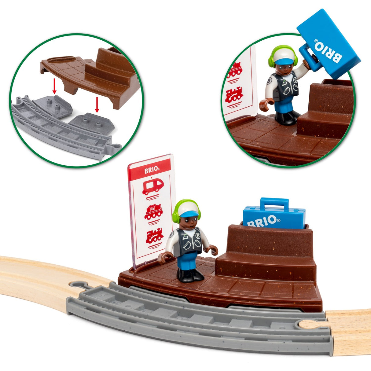 BRIO® 36102 Pull Back Togsæt