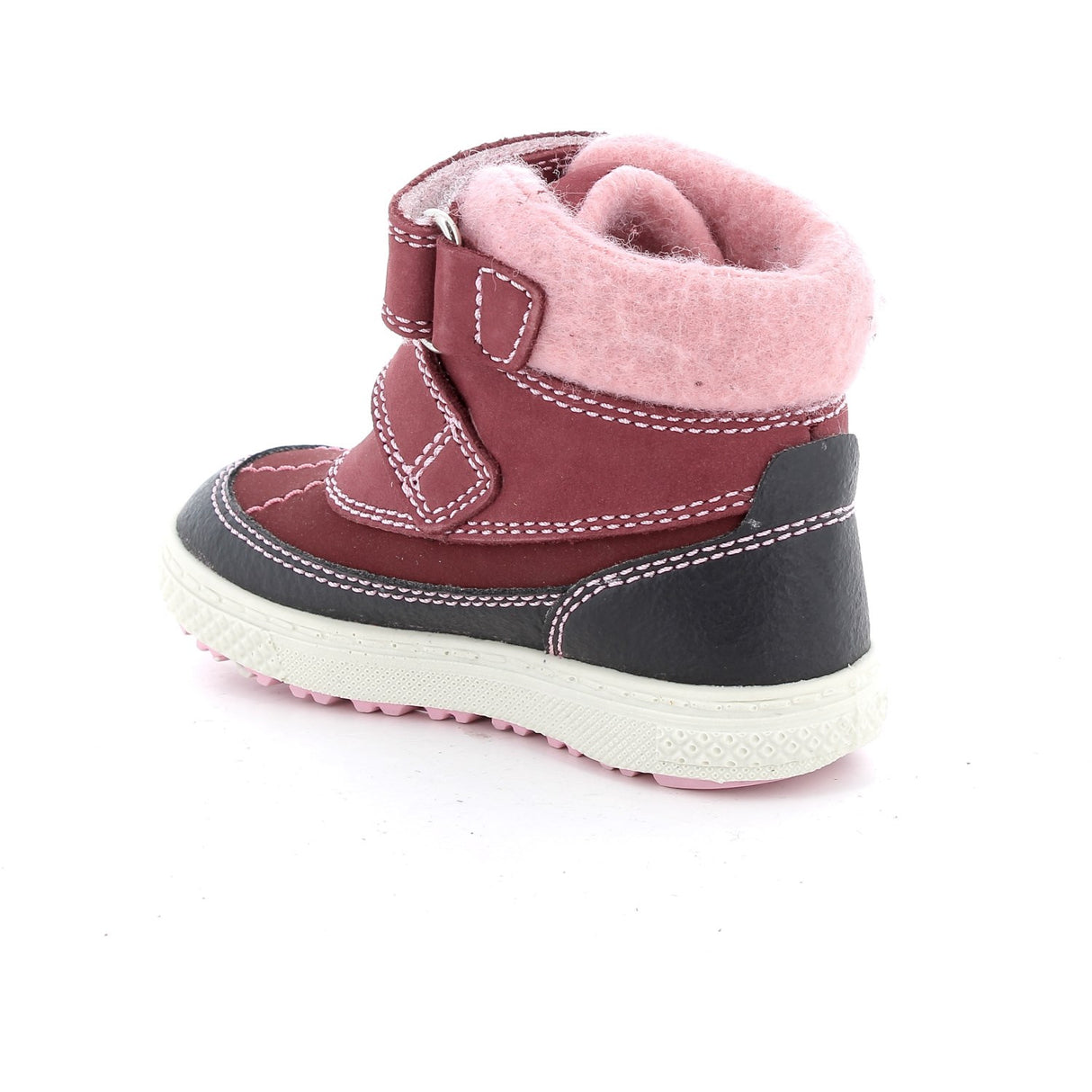 PRIMIGI Vino/Nero/Bordo Ankle Støvler