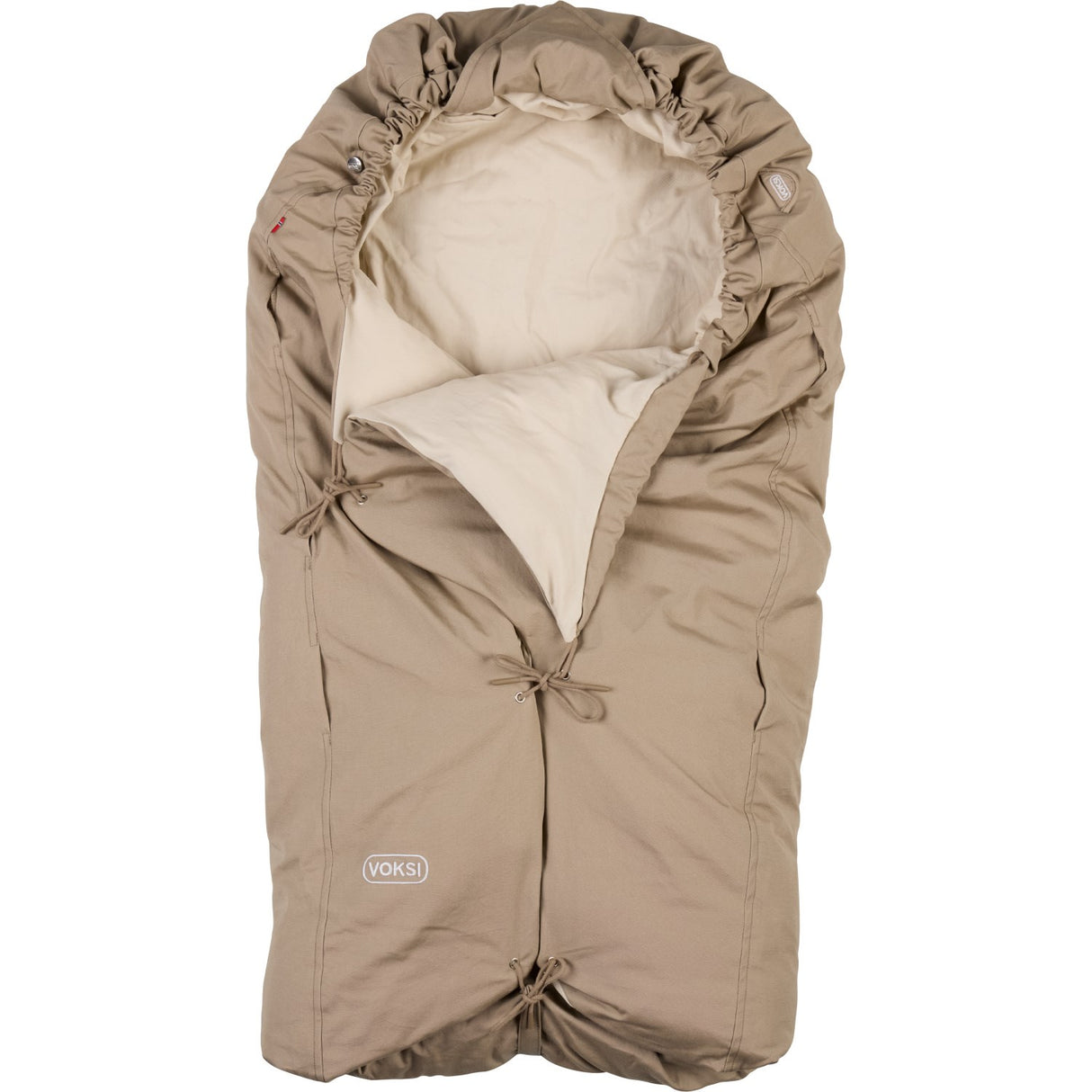 Voksi® Classic+ Kørepose Solid Dark Sand