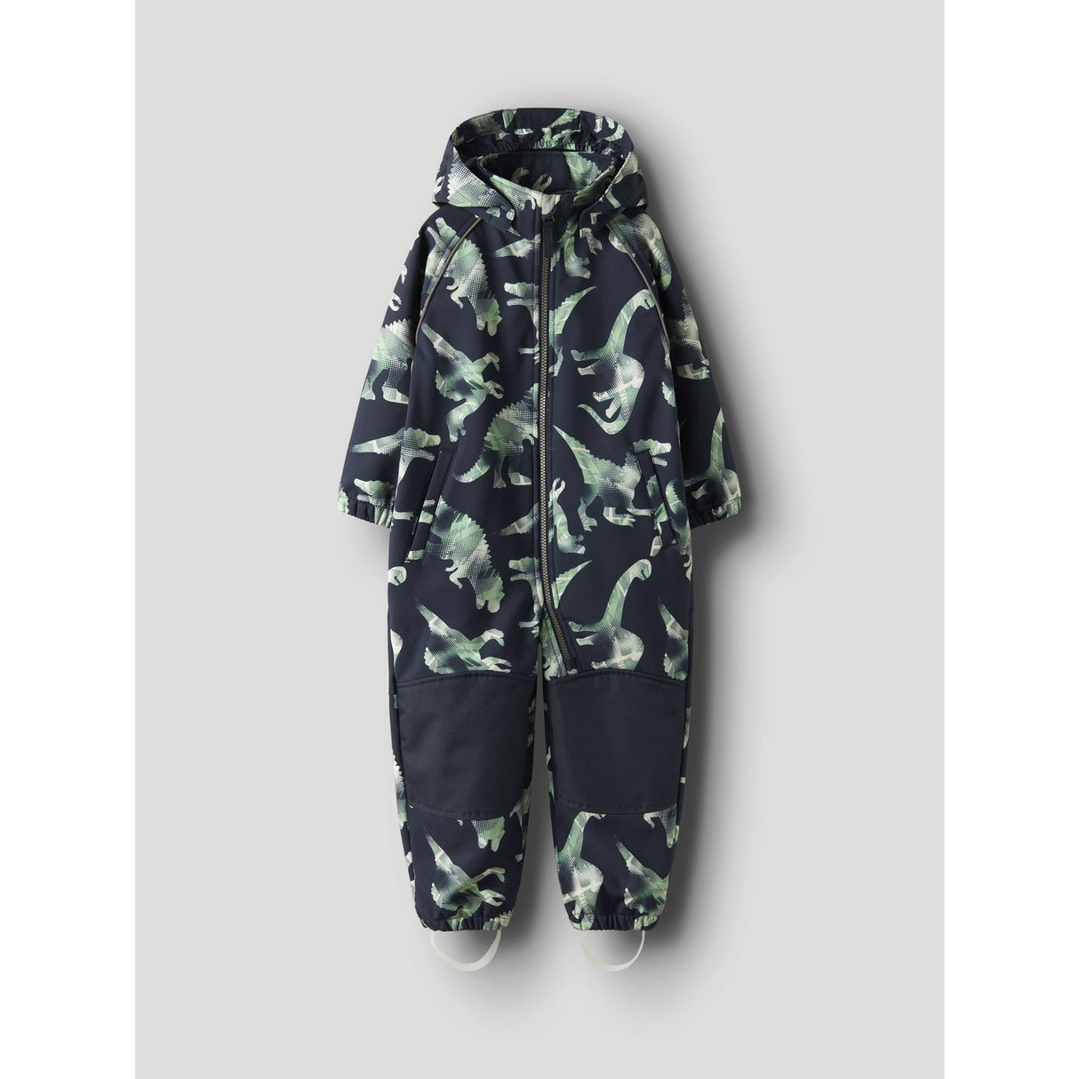 Name It Dark Sapphire Graphic Dino Nmmalfa08 Softshell Dragt Aop 1Fo Noos