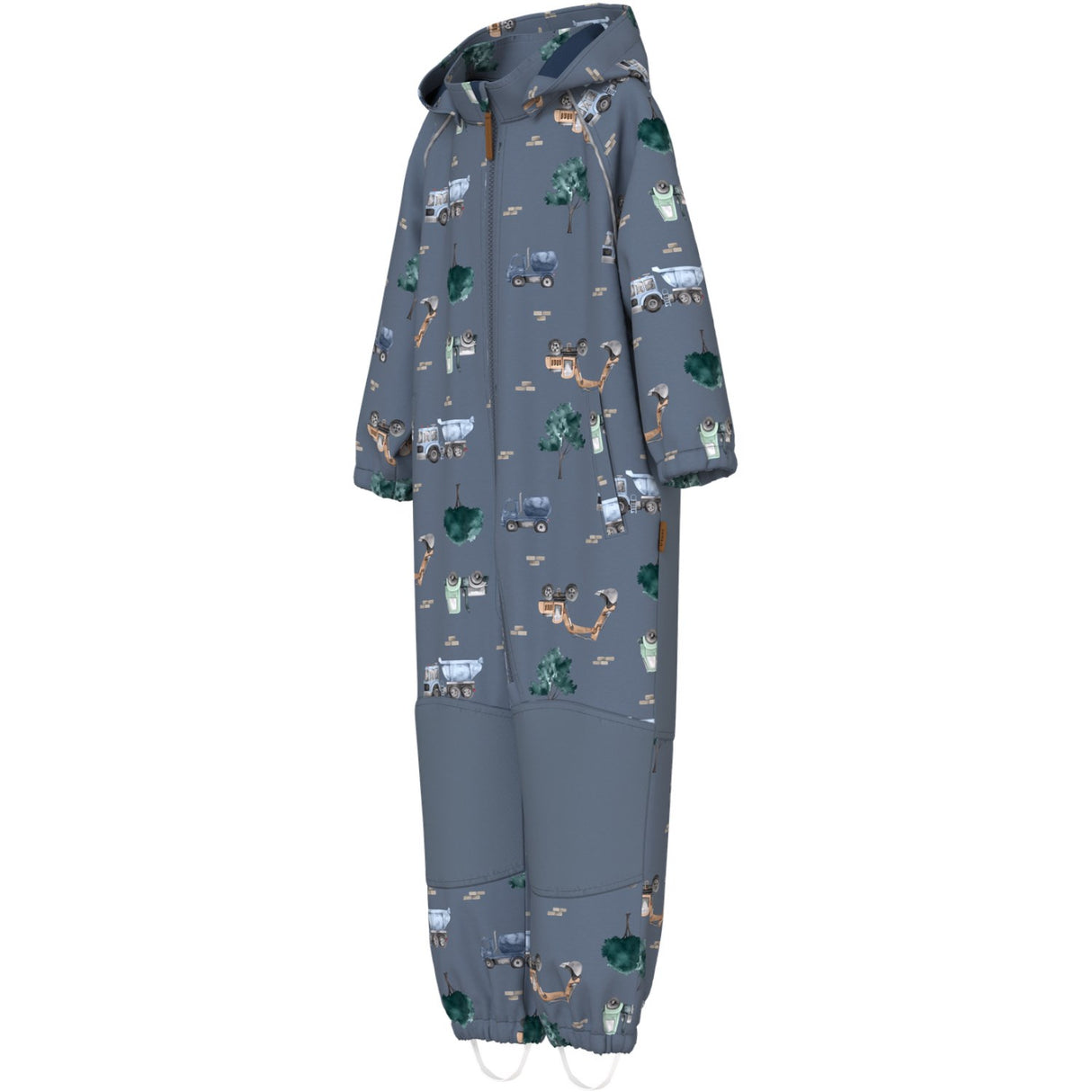 Name It Flint Stone Work Nmmalfa08 Softshell Dragt Aop 1Fo Noos