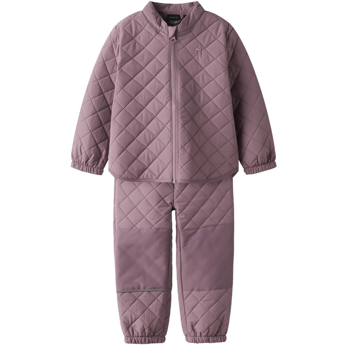 Name It Wistful Mauve Nmnchilly Quilt Sæt Fo Noos
