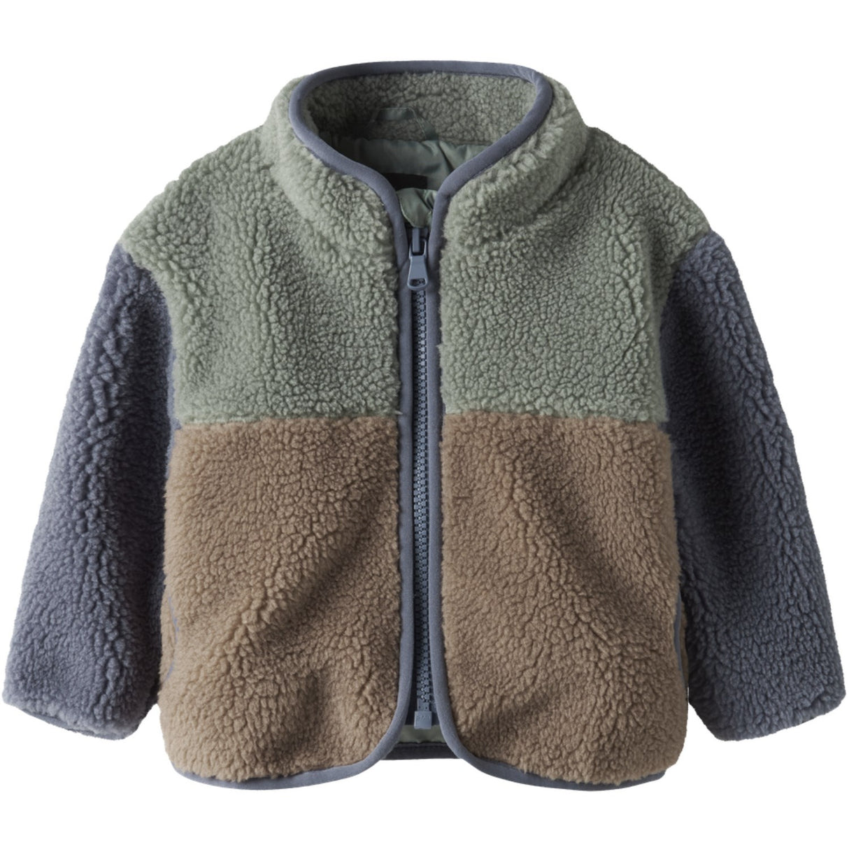 Name It Chinois Green Nbmmimba Sherpa Jakke