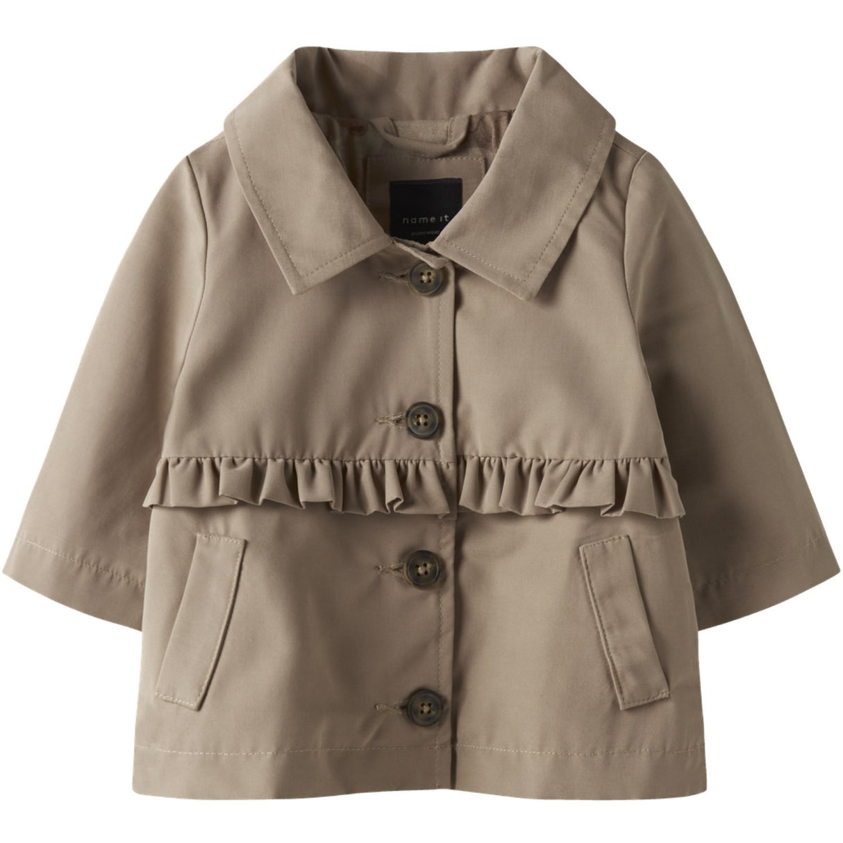 Name It Savannah Tan Nbfmadelin Trench Frakke