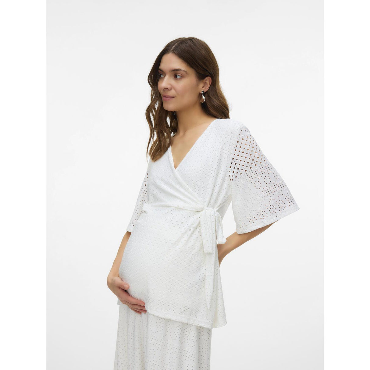Mama;licious Snow White Mlangia Tess 24 Jrs Slå-om Top 2F
