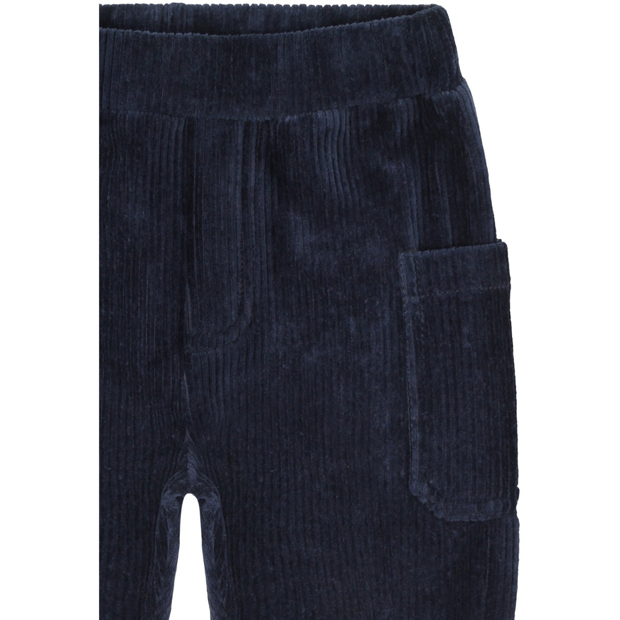 Hust & Claire More Navy Gus Ribbed Velour