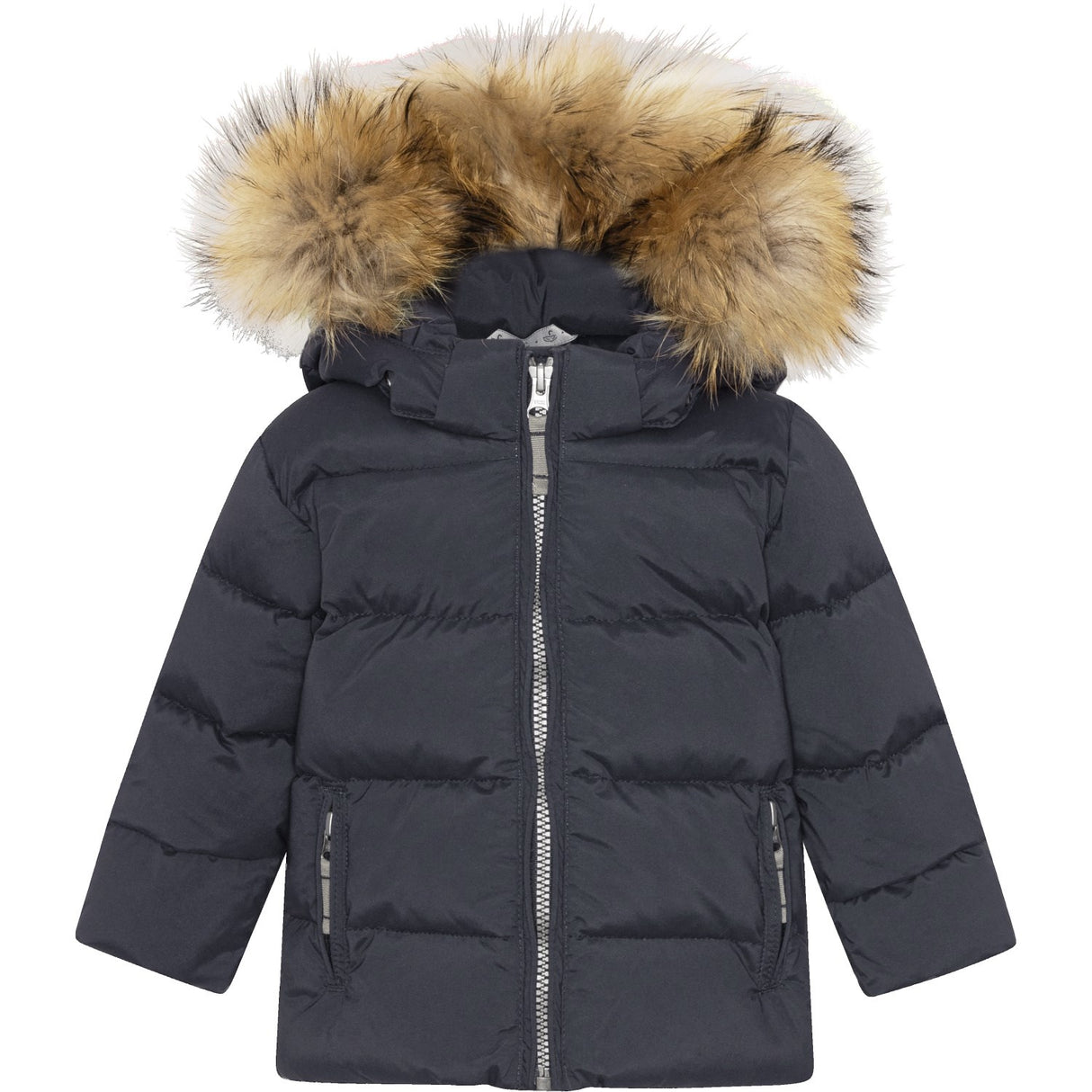 Ver De Terre 600 Navy Baby Dunjakke W/Fur