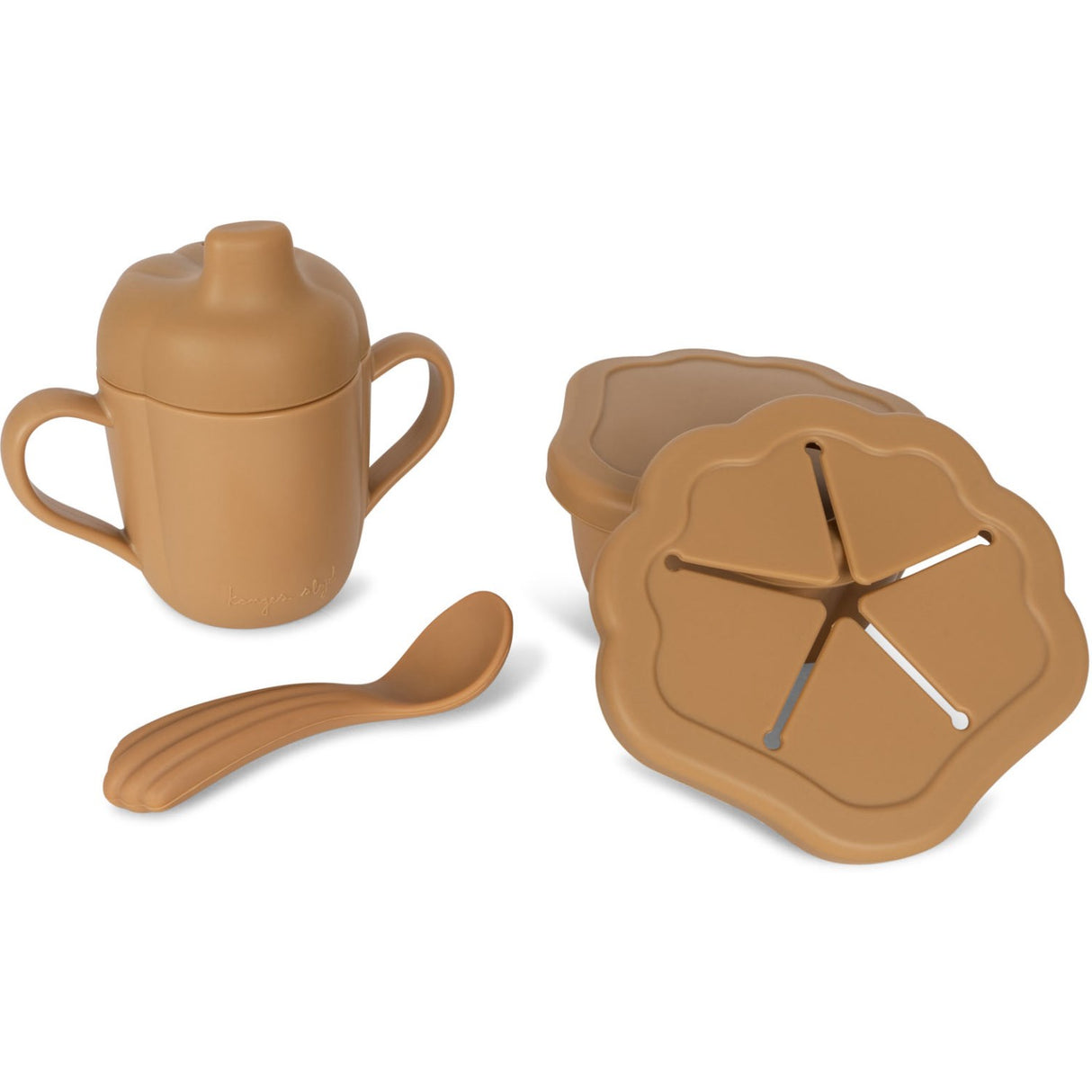 Konges Sløjd Terra Cotta Silikone Clam Sæt