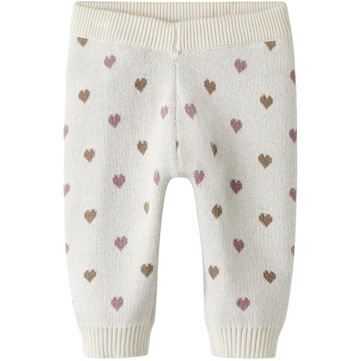 Lil'Atelier Turtledove Sepia Tint Nbfsaran Strik Bukser Heart Lil