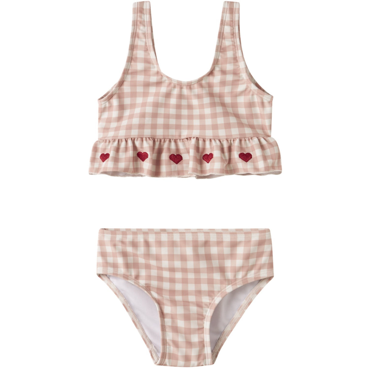 Lil'Atelier Misty Rose Nmffinley Swim Sæt Lil