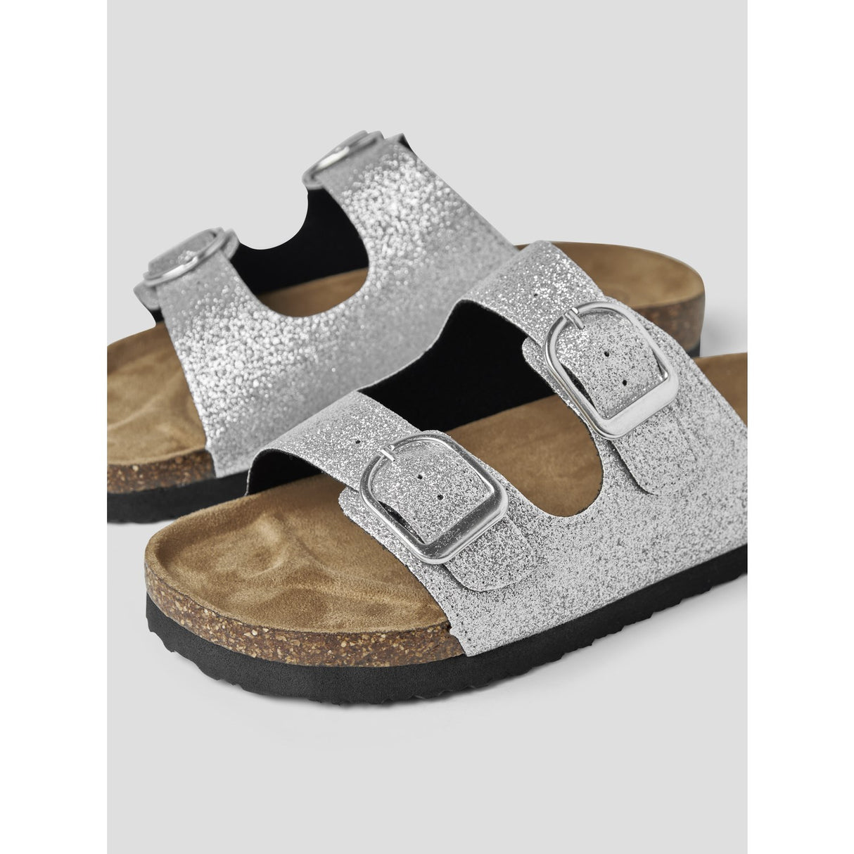 Name It Silver Glitter Nkfflora Sandal