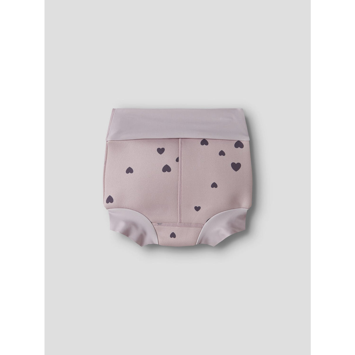 Name It Burnished Lilac Nmfzippa Blebadebukser Med Skjold