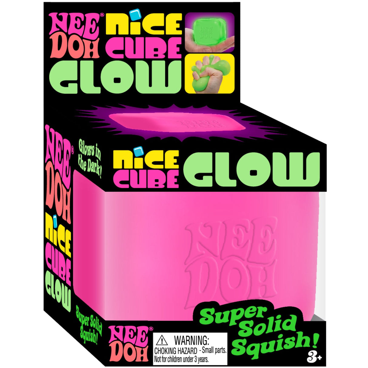 NeeDoh Nice Cube Glow 5 Asst. CDU