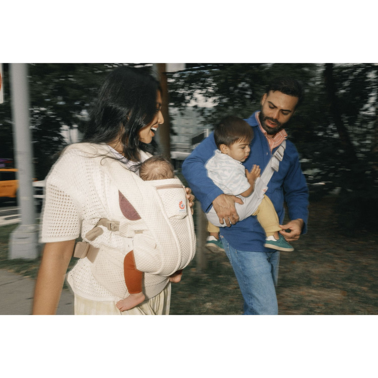 Ergobaby Pearl Grey Upsie Slynge Bæresele