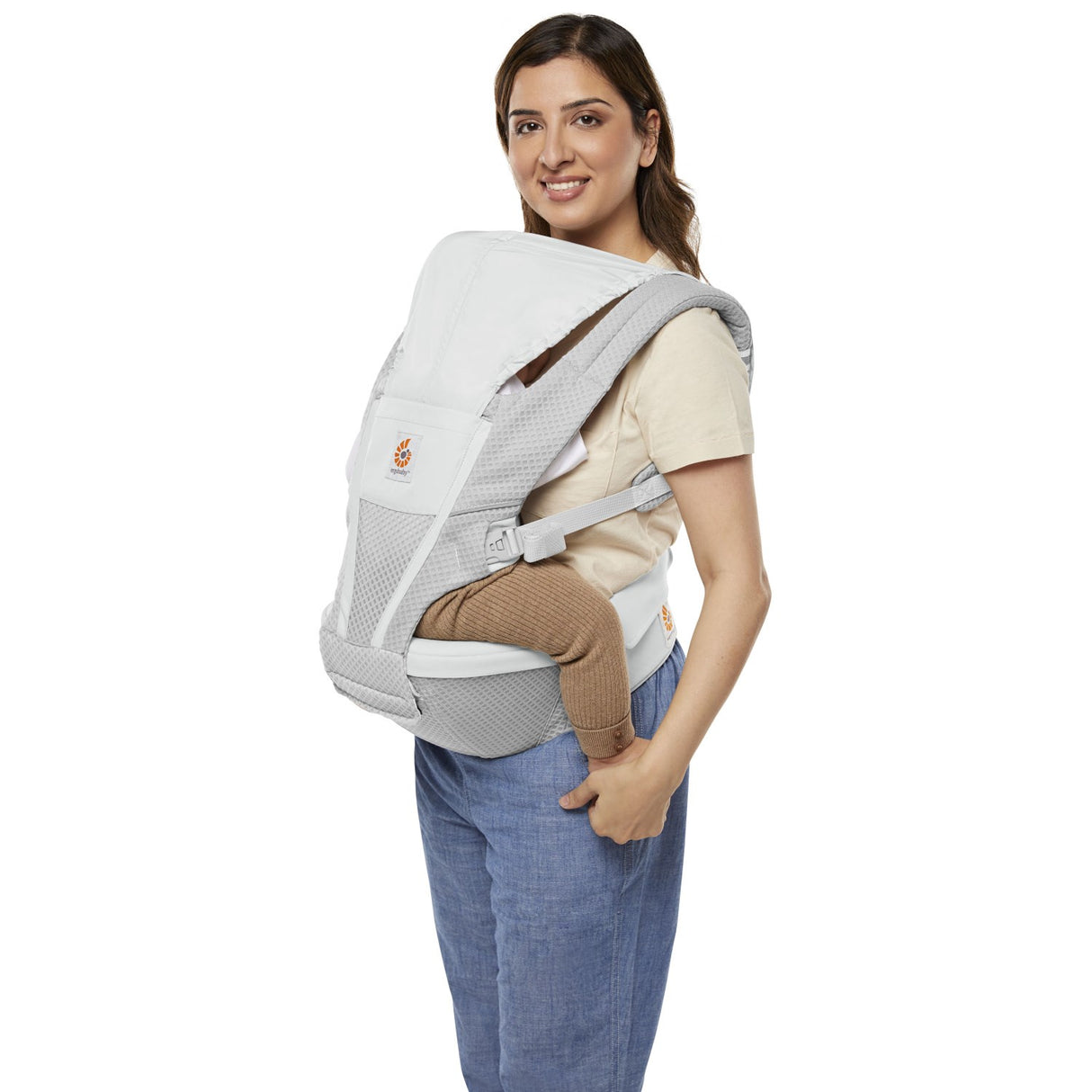 Ergobaby Pearl Grey Lift Hoftesæde