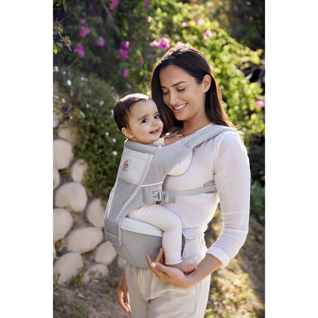 Ergobaby Pearl Grey Lift Hoftesæde