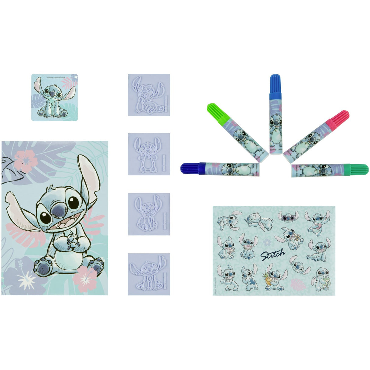 Undercover Lilo & Stitch Stempelsæt