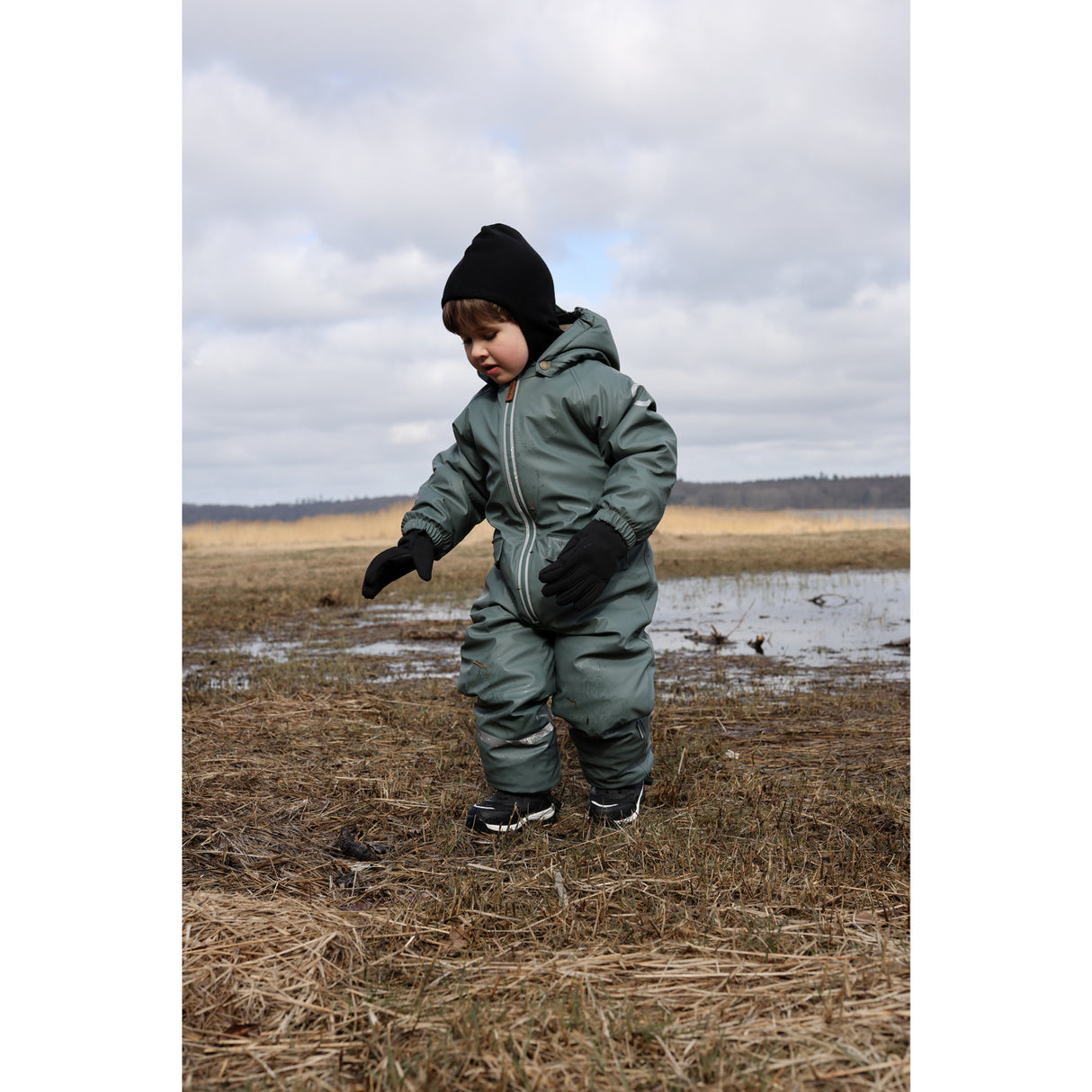 Mikk-Line Balsam Green PU Flyverdragt