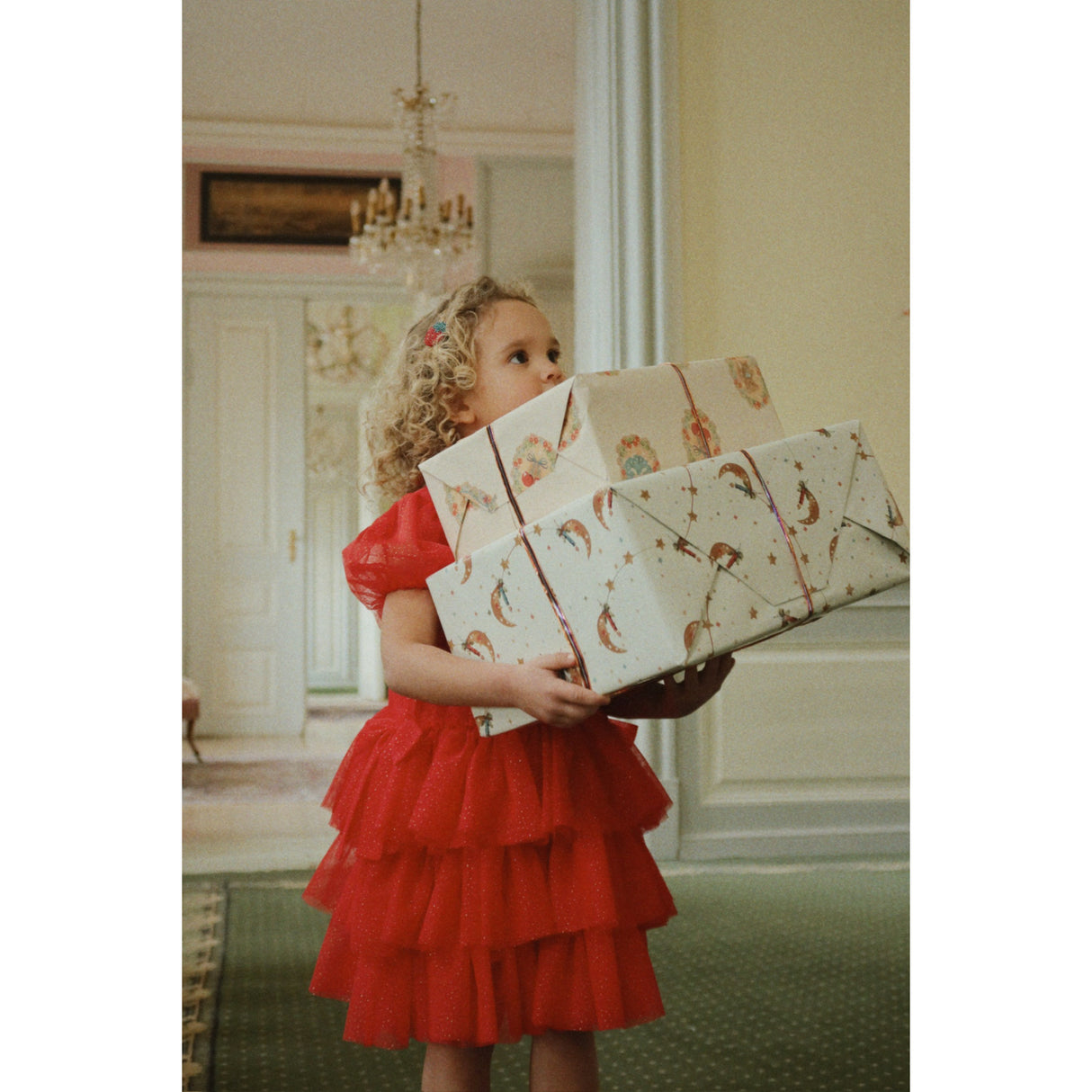 Konges Sløjd Deer Diary Wrapping Paper Fsc