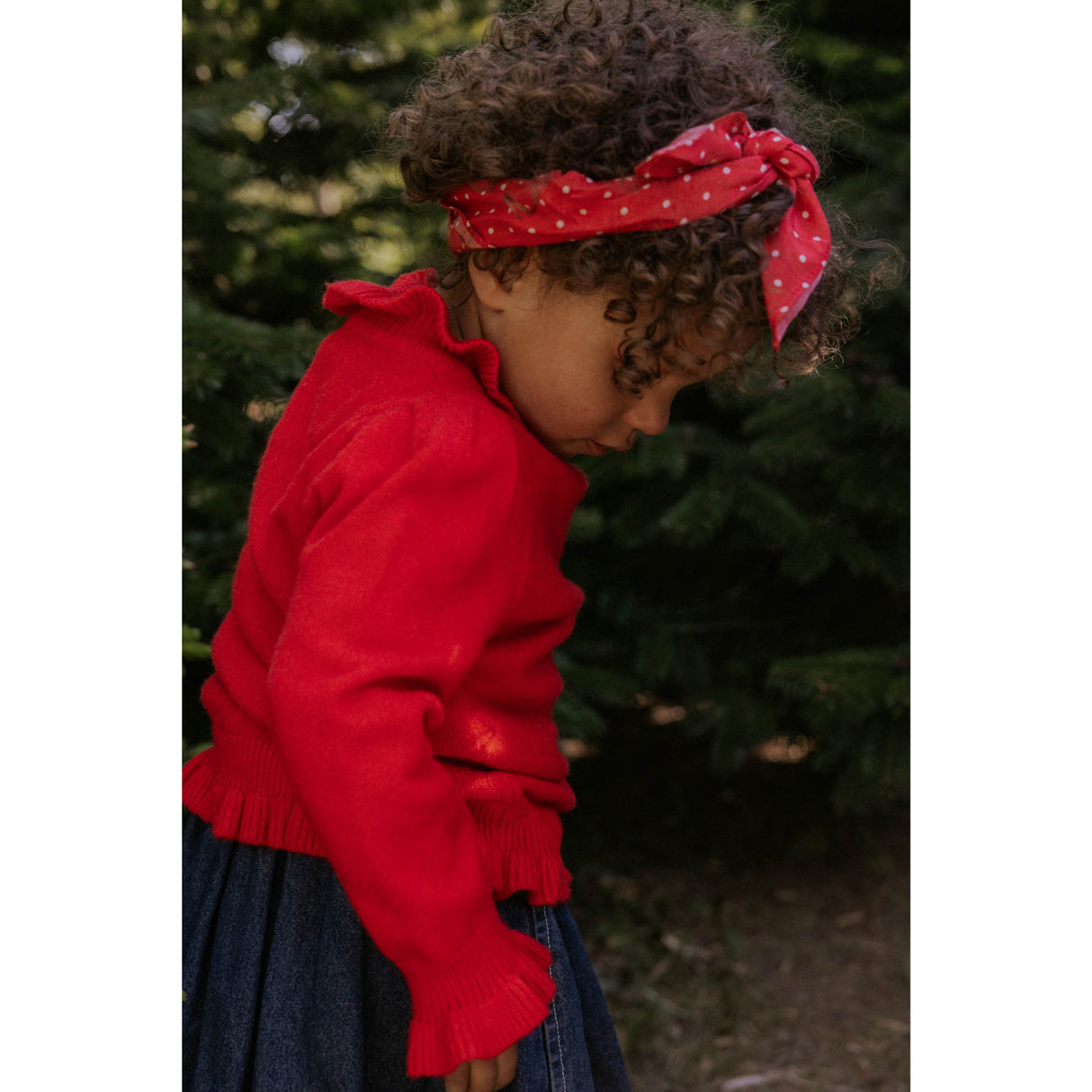 Fliink Pompeian Red Abby Bluse