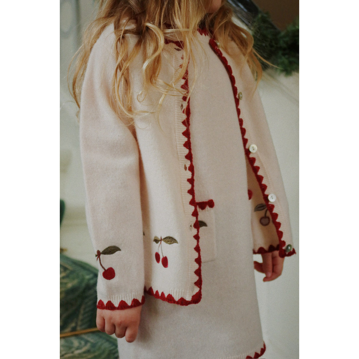 Konges Sløjd Off White Collette Cardigan