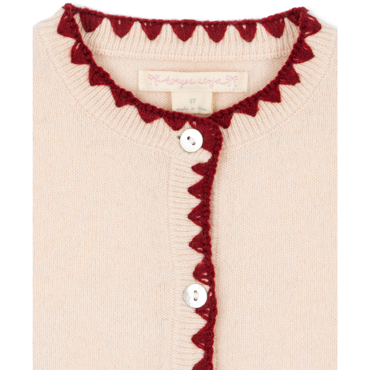 Konges Sløjd Off White Collette Cardigan