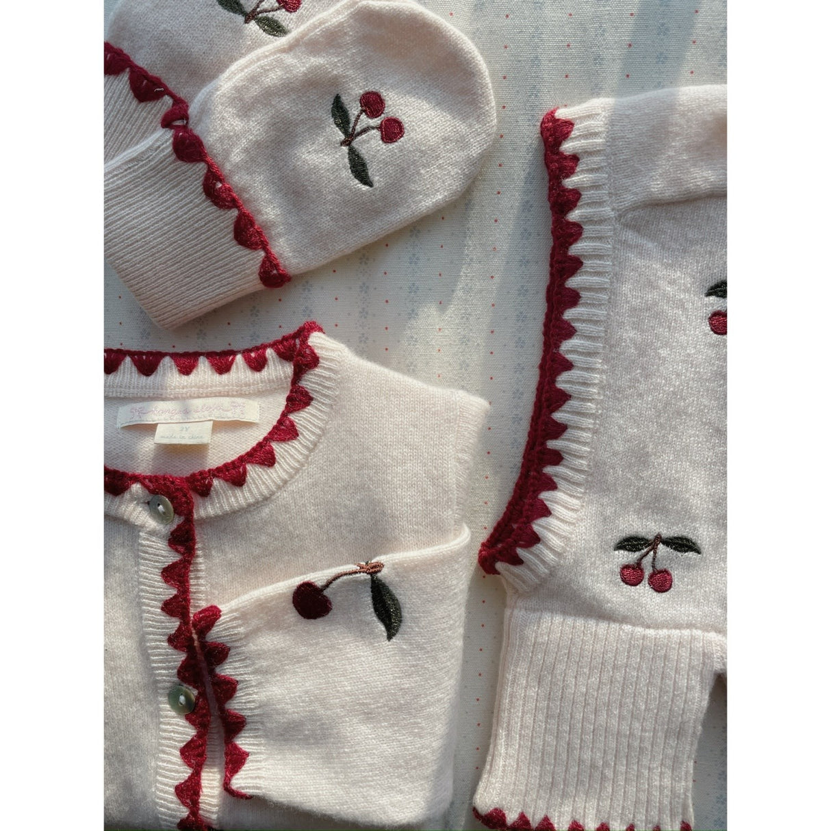 Konges Sløjd Off White Collette Cardigan