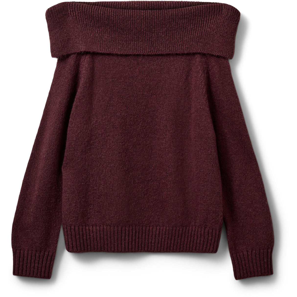 Sofie Schnoor Plum SawaSY Strikbluse