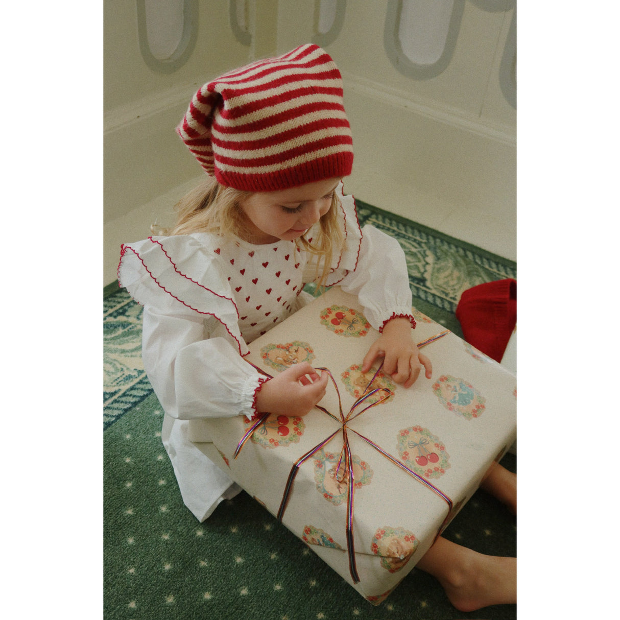 Konges Sløjd Pure White Coeur Kjole Gots